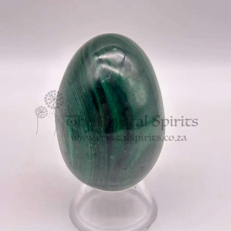 Malachite Crystal Egg