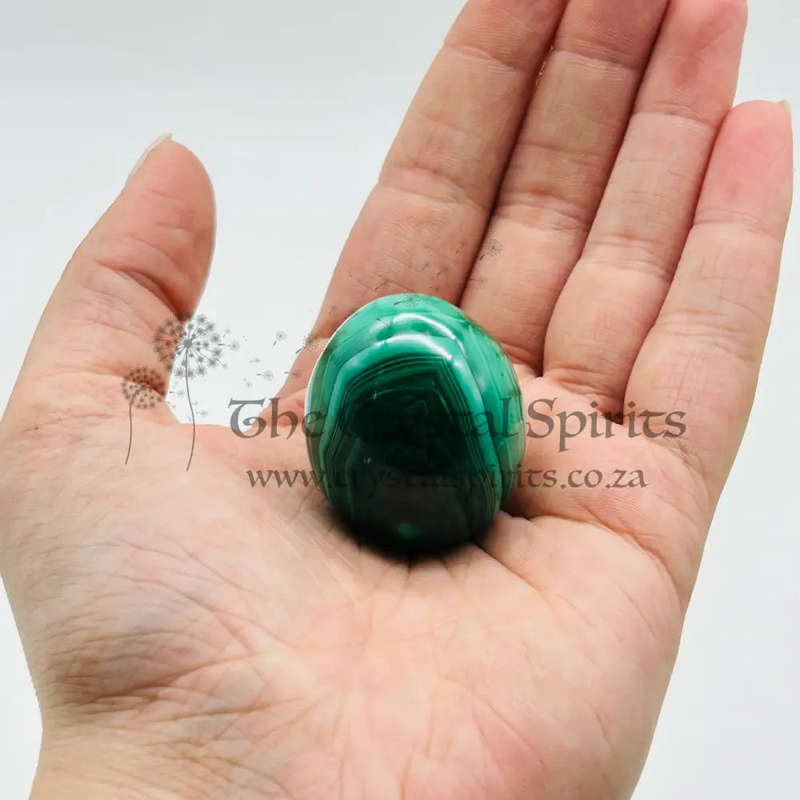 Malachite Crystal Egg - Small