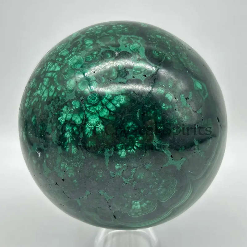 Malachite Crystal Sphere