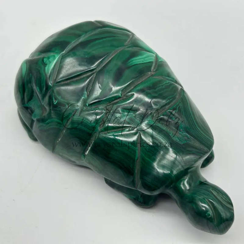 Malachite Crystal Tortoise
