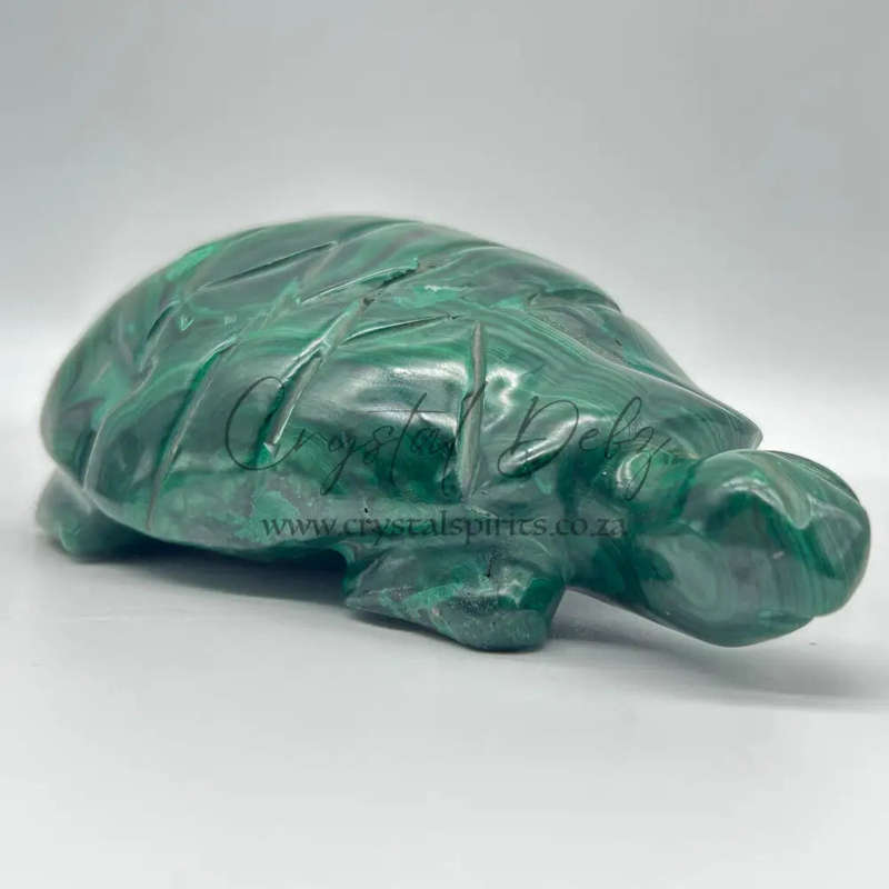 Malachite Crystal Tortoise