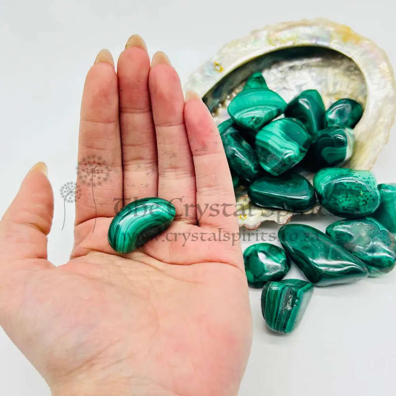 Malachite Tumbled