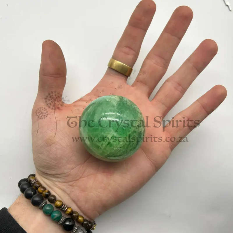 Medium Green Fluorite Sphere