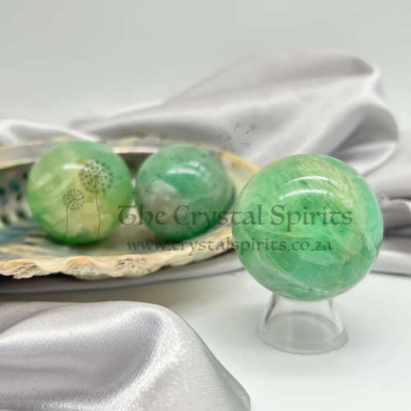 Medium Green Fluorite Sphere
