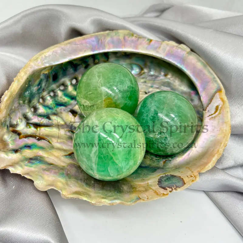 Medium Green Fluorite Sphere