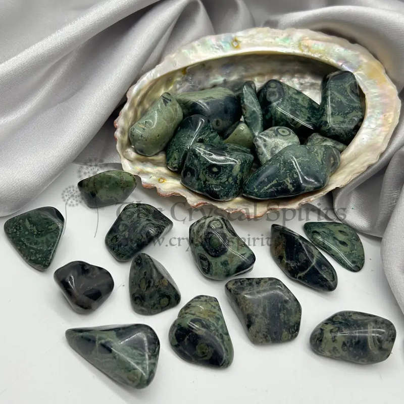 Medium Sized Tumbled Kambaba Jasper