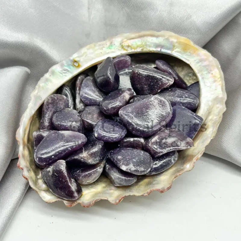 Medium Sized Tumbled Lepidolite