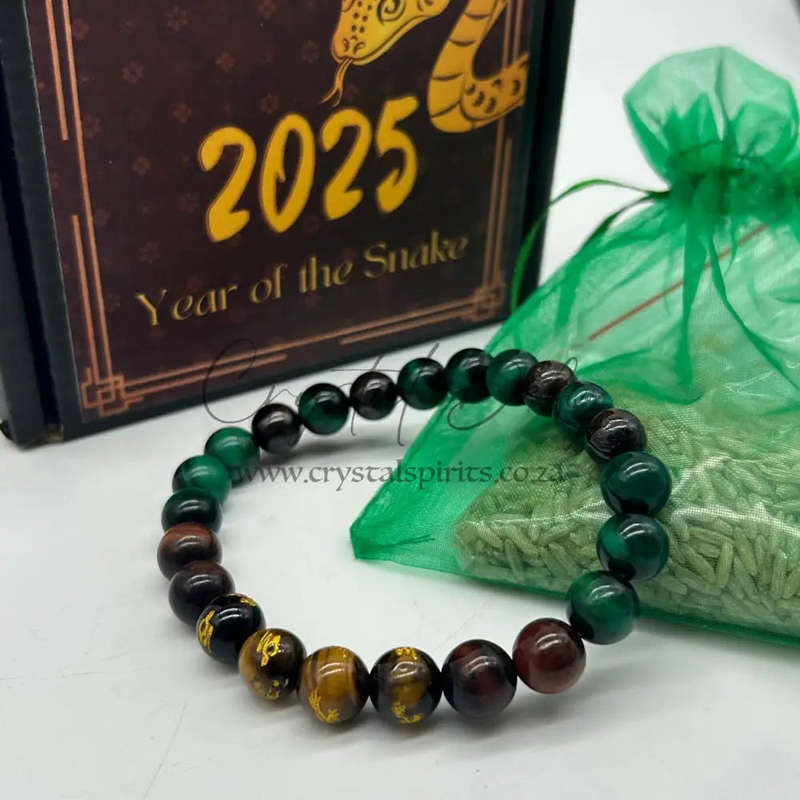Mens gemstone bracelet - Climb The Corporate ladder