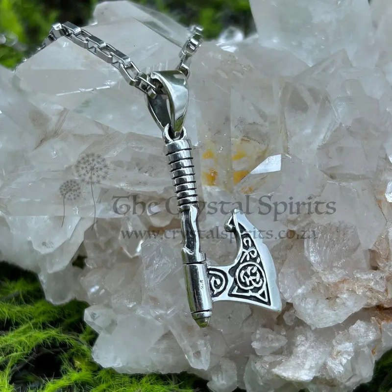 Mens Thor's Hammer Sterling Silver Pendant