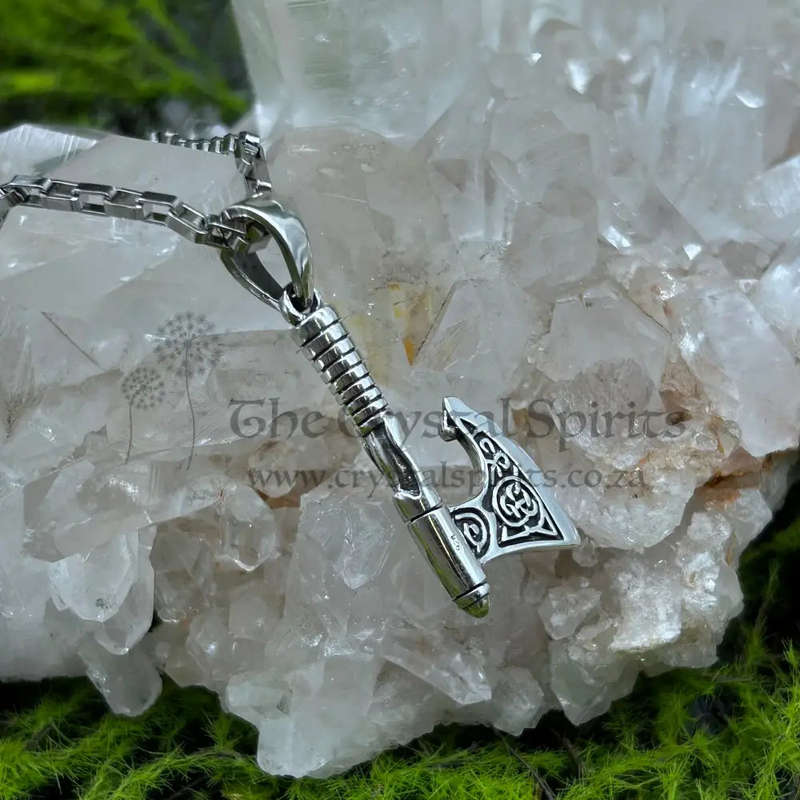 Mens Thor's Hammer Sterling Silver Pendant