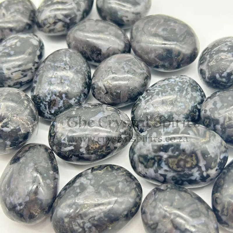 Merlinite (Gabbro) Crystal Orbs