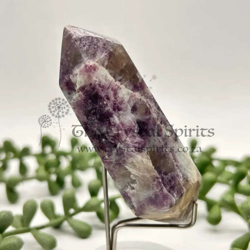 Mini Double Terminated Lepidolite Wand