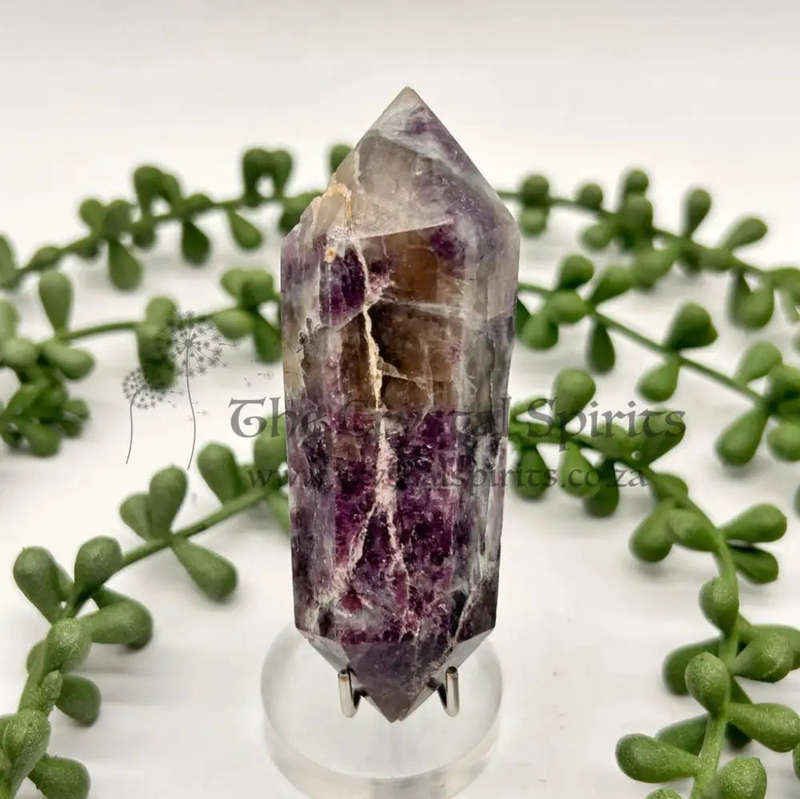 Mini Double Terminated Lepidolite Wand