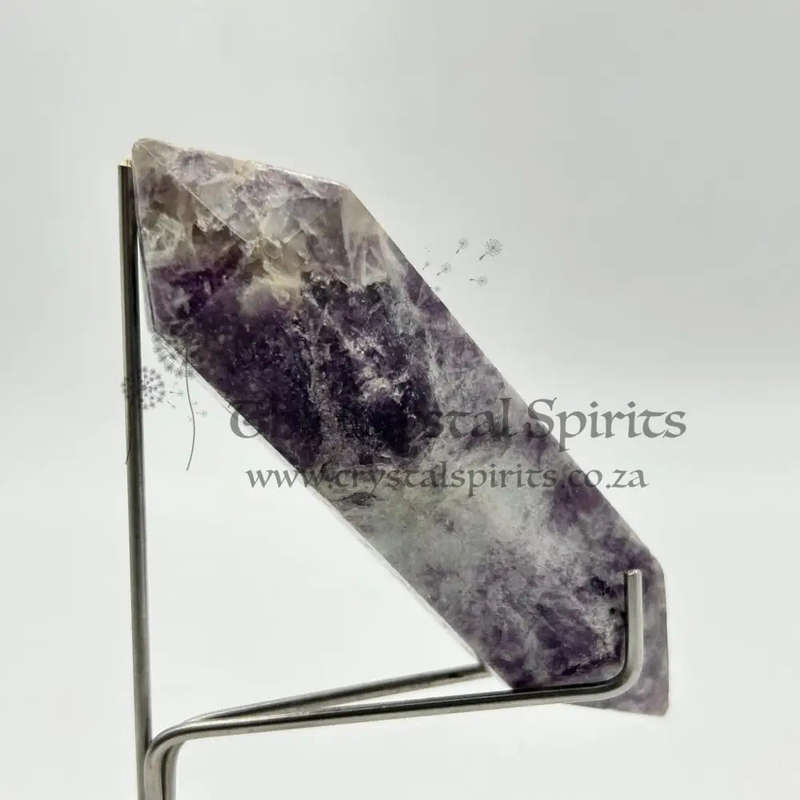 Mini Double Terminated Lepidolite Wand