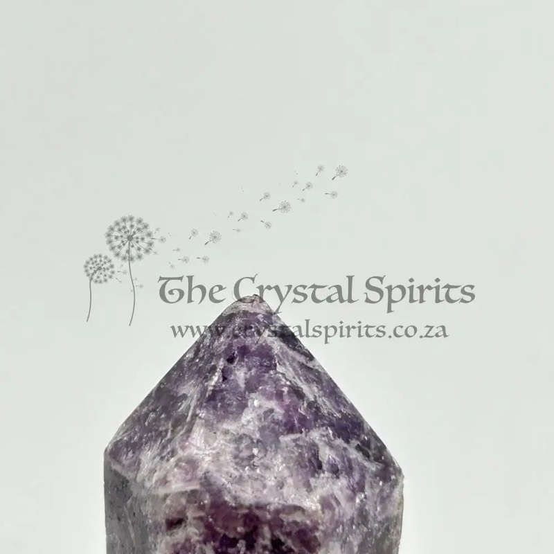 Mini Double Terminated Lepidolite Wand