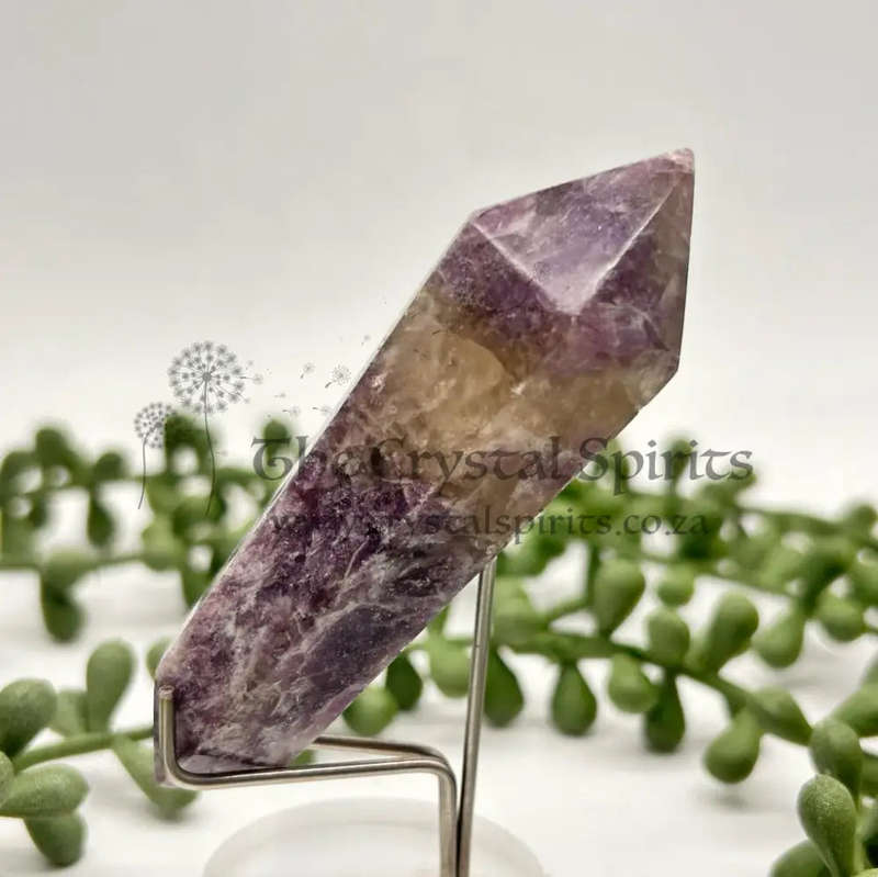 Mini Double Terminated Lepidolite Wand
