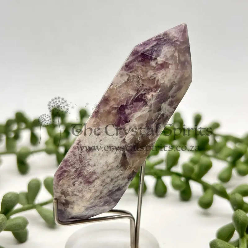 Mini Double Terminated Lepidolite Wand