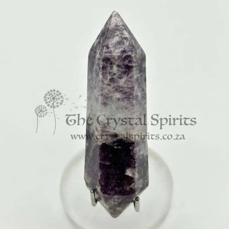 Mini Double Terminated Lepidolite Wand