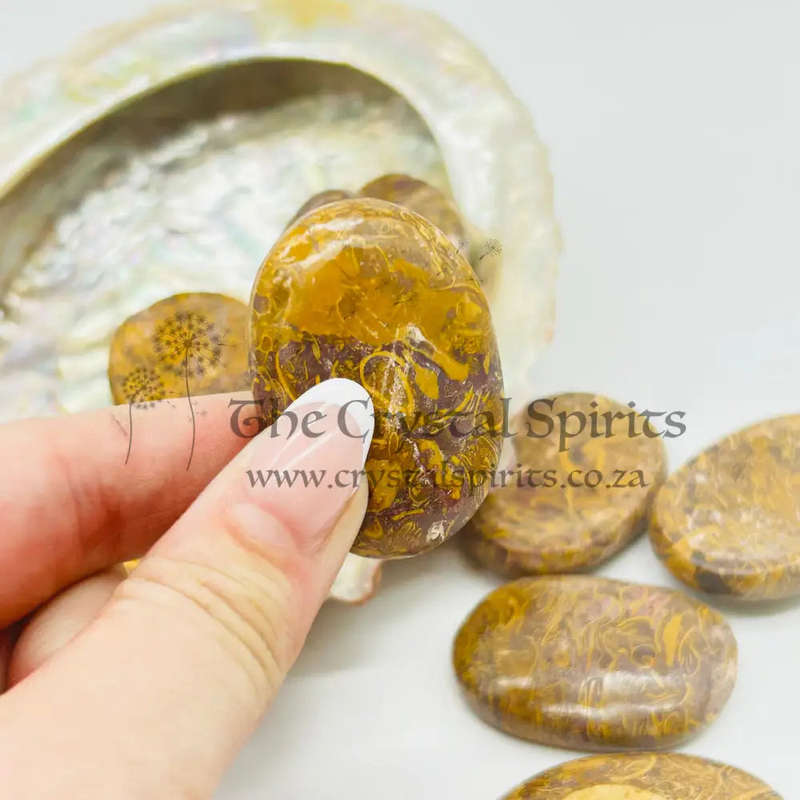 Miriam Jasper - Calligraphy Pocket Stone