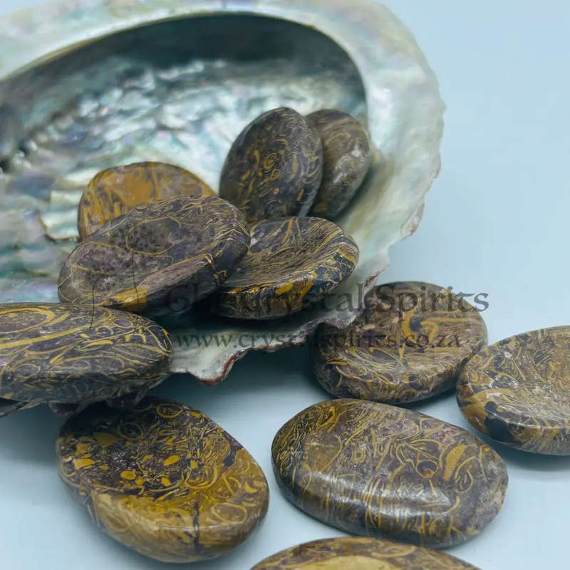 Miriam Jasper - Calligraphy Pocket Stone