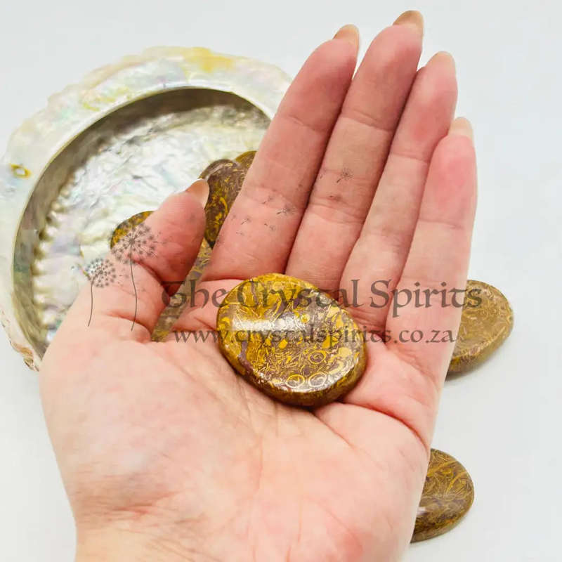 Miriam Jasper - Calligraphy Pocket Stone