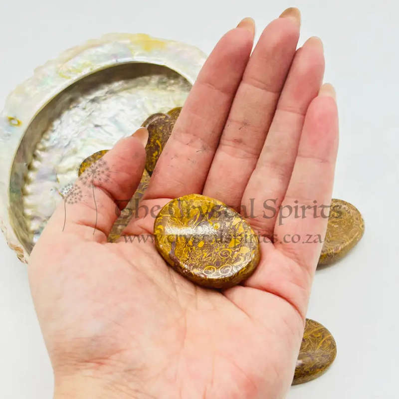 Miriam Jasper - Calligraphy Worry Stone