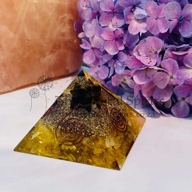 Money Magnet Orgonite Pyramid