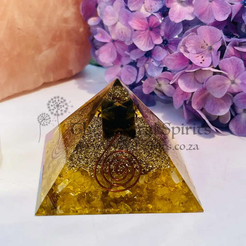 Money Magnet Orgonite Pyramid
