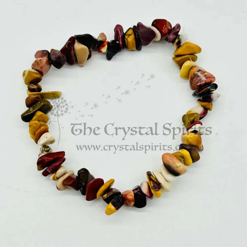 Mookaite Chip Gemstone Bracelet