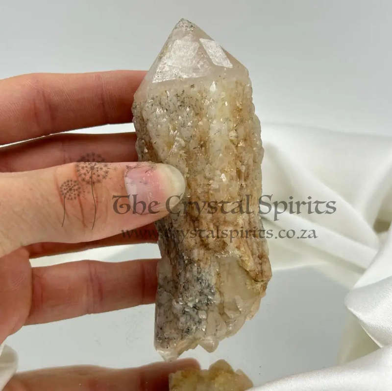 Multiple Terminated Candle Quartz Crystal