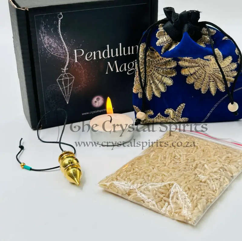 Mystic Brass Pendulum With Cord
