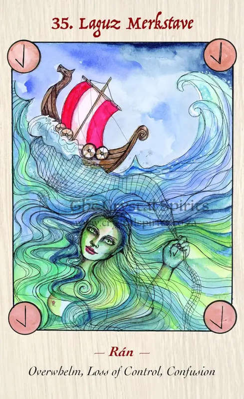 Norse Goddess Rune Oracle: Divine Feminine Perspectives on the Elder Futhark by Rebecca Joy Stark