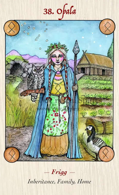 Norse Goddess Rune Oracle: Divine Feminine Perspectives on the Elder Futhark by Rebecca Joy Stark