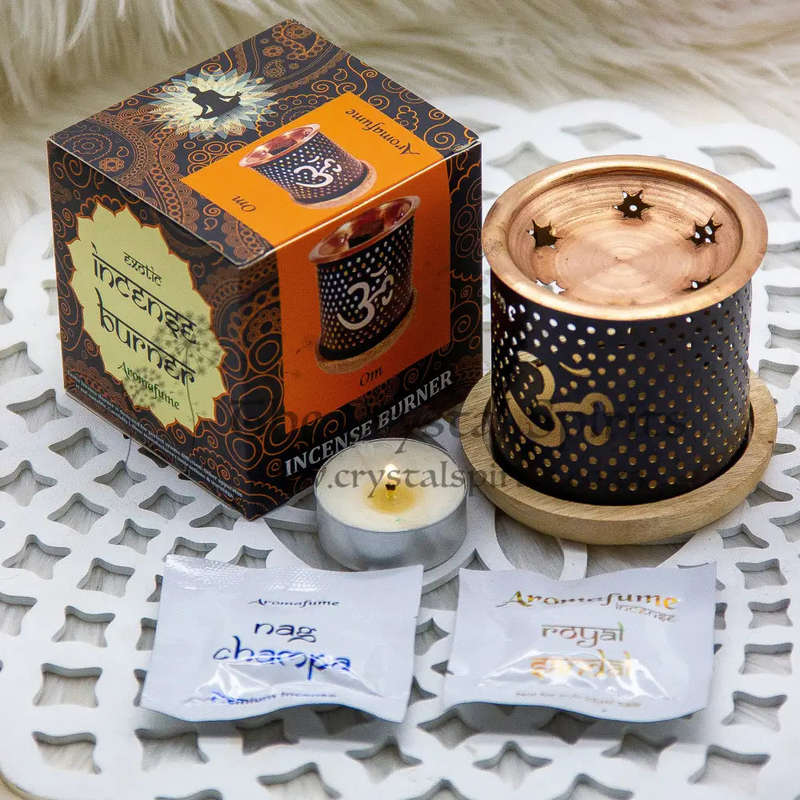 OM AromaFume Diffuser & Incense Bricks