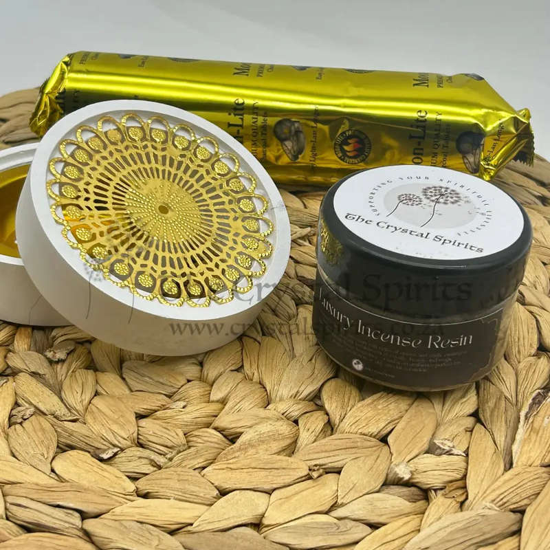 Oudh Incense Luxury Resin Kit (White)