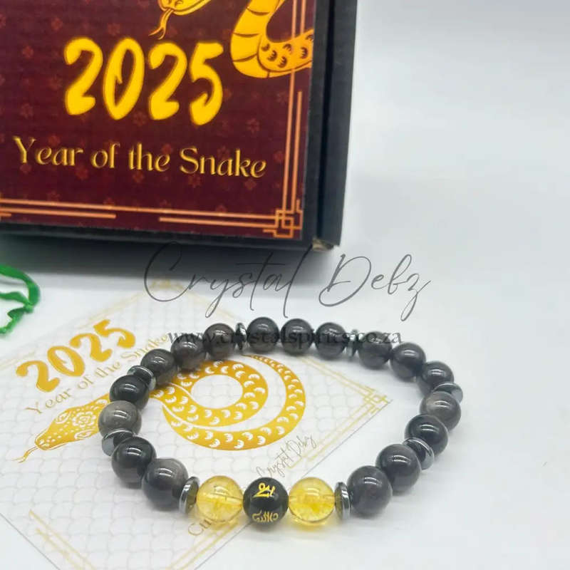 Ox Zodiac- Money Protector Gemstone Bracelet