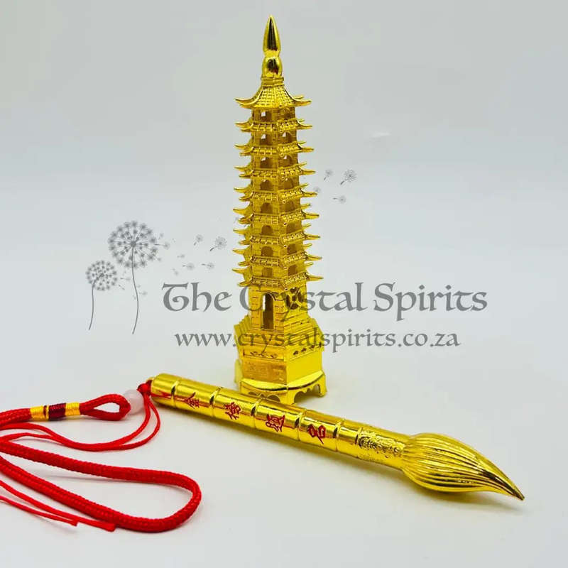 Pagoda With Pen