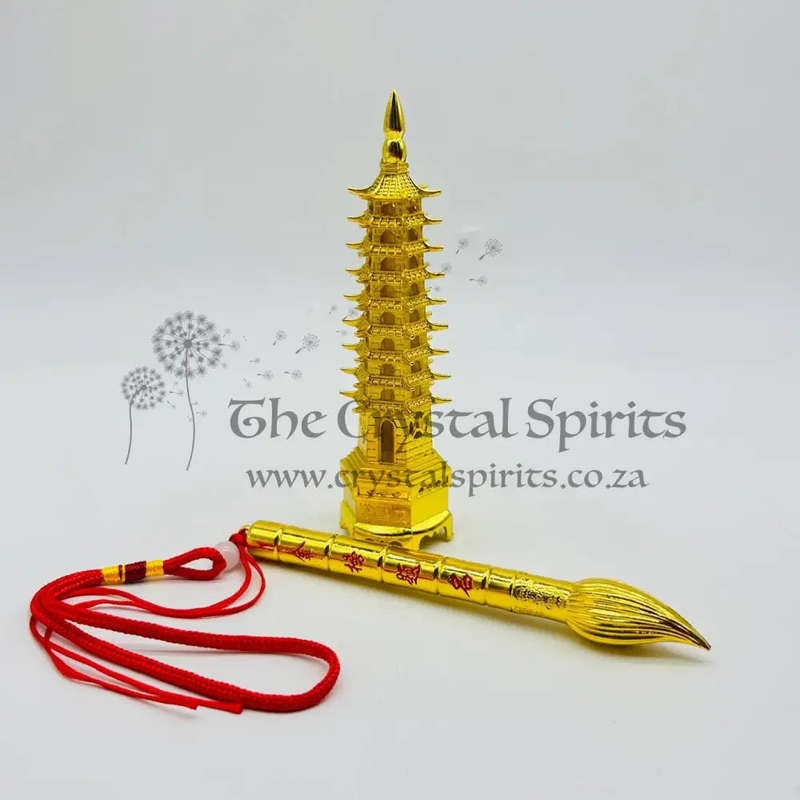 Pagoda With Pen