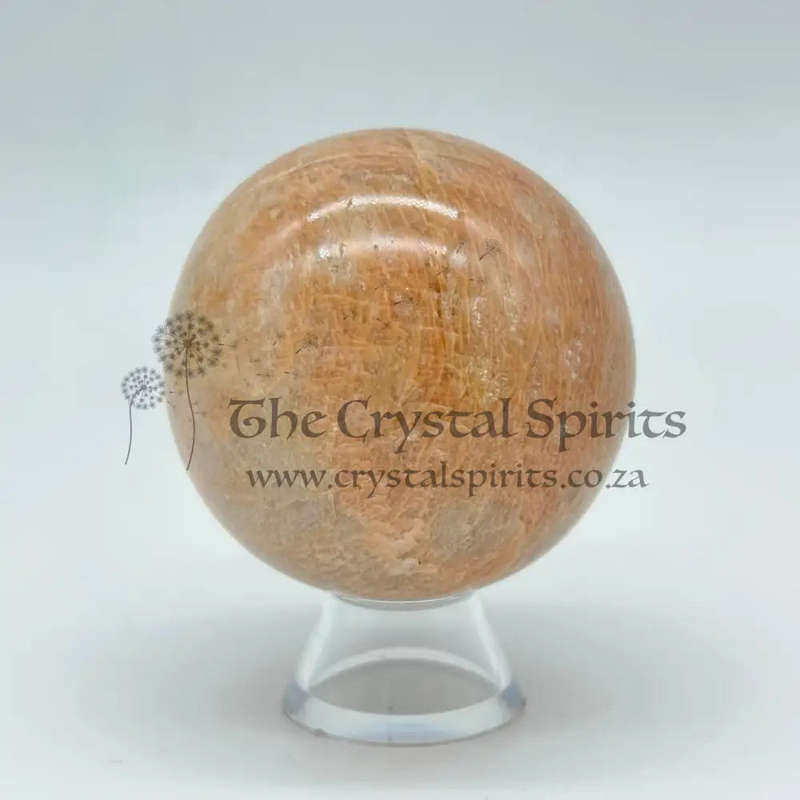 Peach Moonstone Crystal Sphere