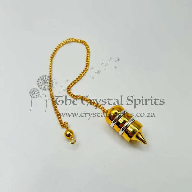 Petite Brass Bullet Shaped Pendulum Kit