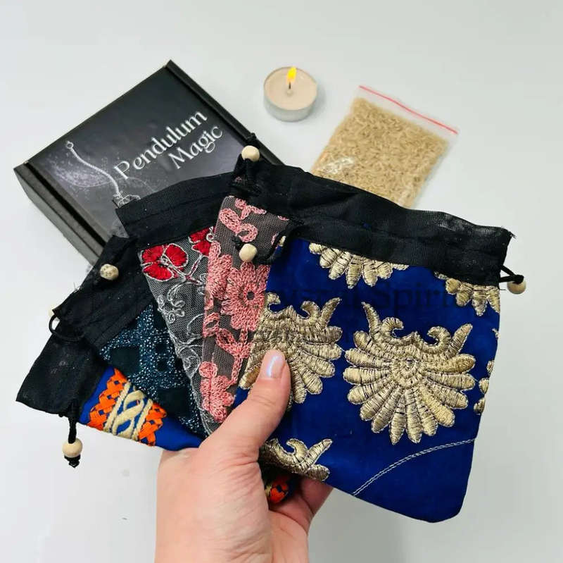 Petite Brass Bullet Shaped Pendulum Kit