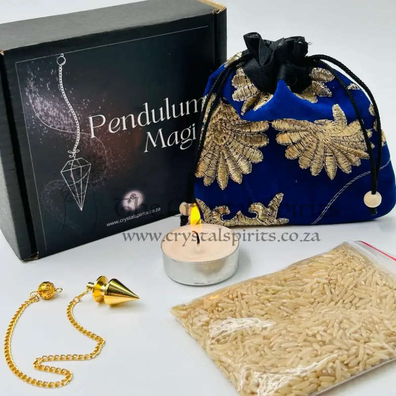 Petite Point Shaped Pendulum Kit - Your Pocket-Sized Portal to Divine Guidance