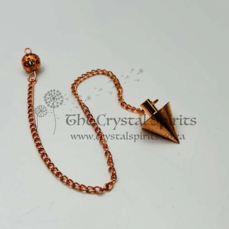 Petite Pyramid Shaped Copper Pendulum Kit