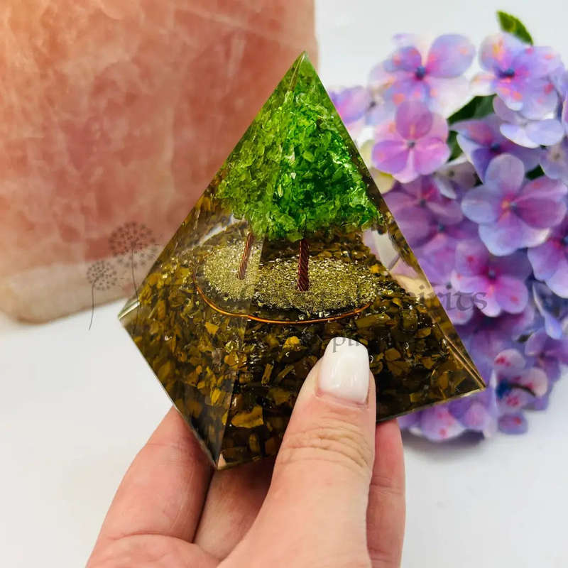 Plant A Seed Orgonite Pyramid