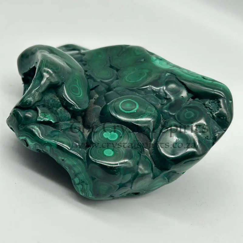Polished Freeform Malachite Crystal