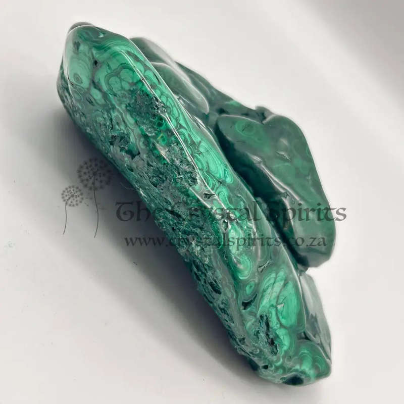 Polished Freeform Malachite Crystal