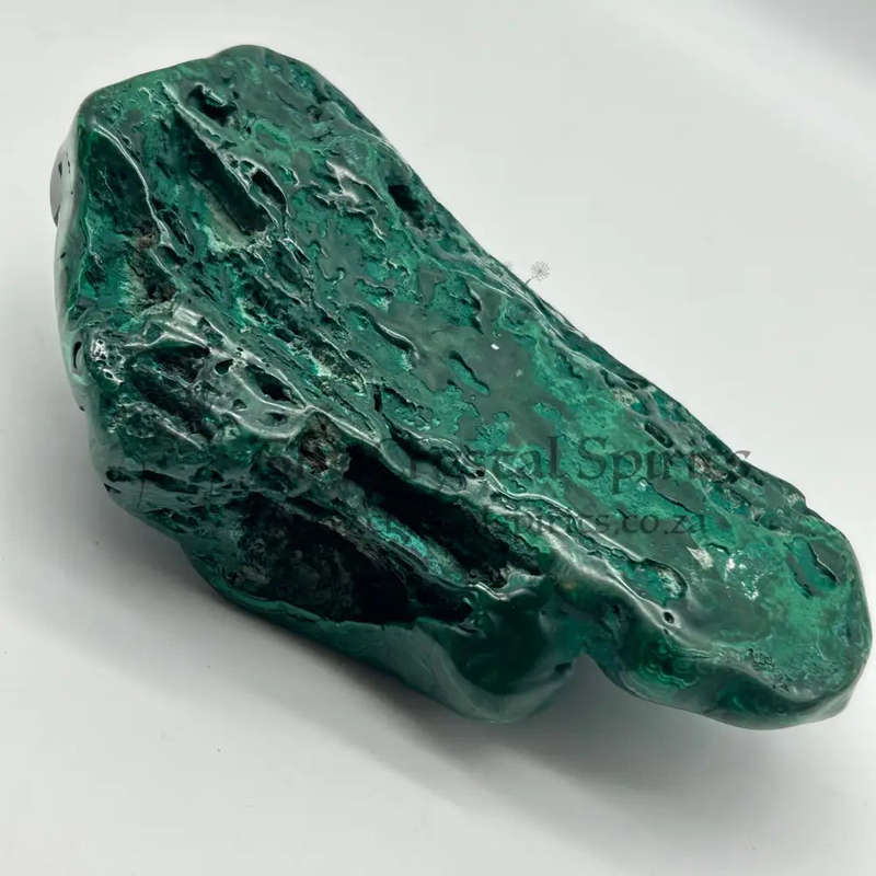 Polished Freeform Malachite Crystal