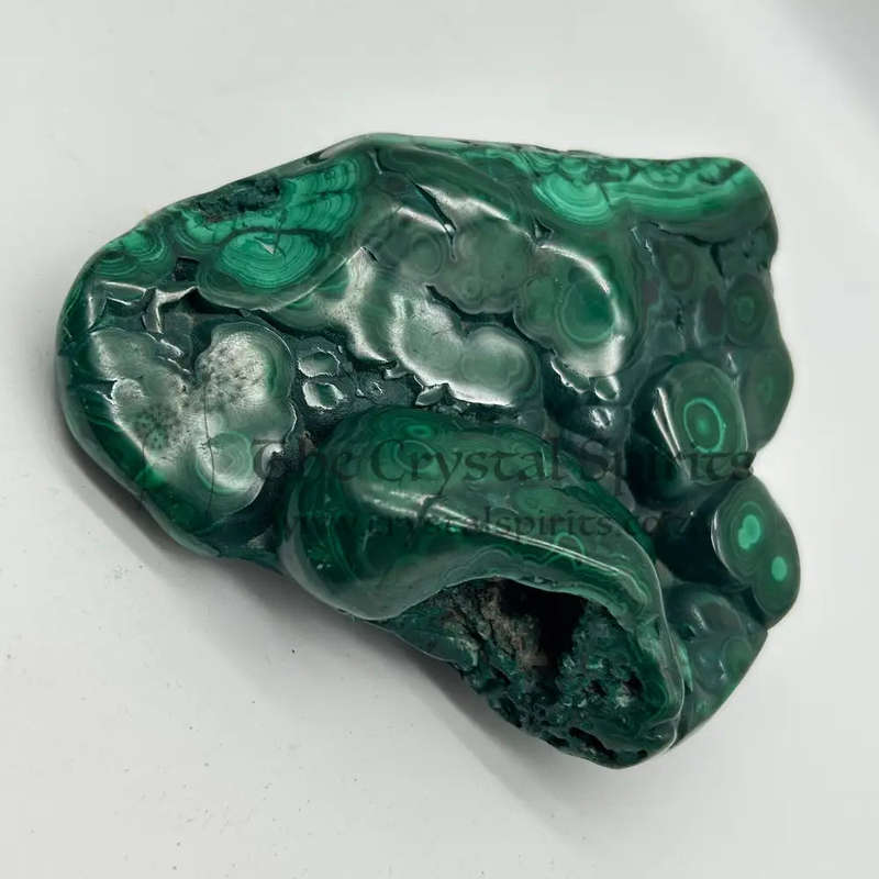Polished Freeform Malachite Crystal