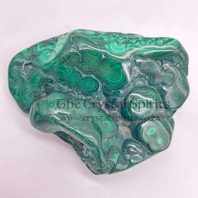 Polished Freeform Malachite Crystal