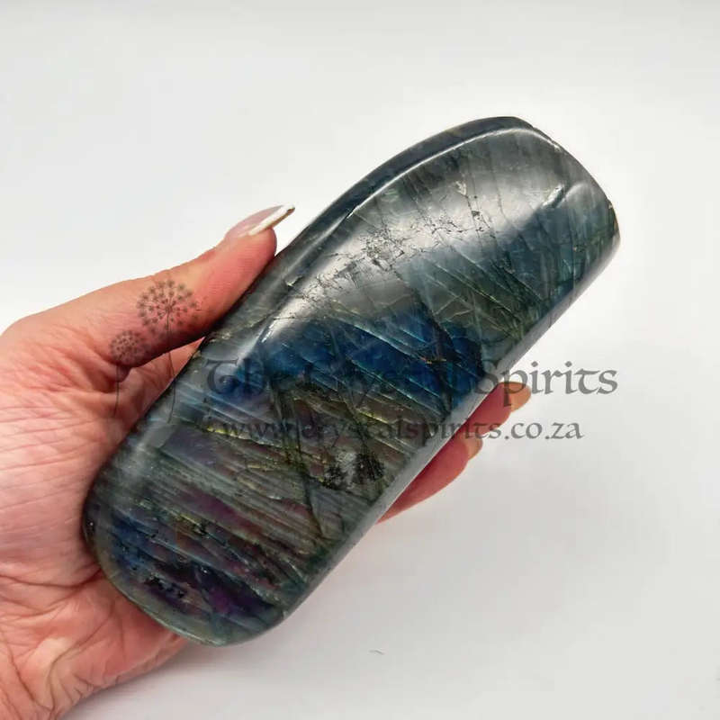 Polished Labradorite Crystal Slab